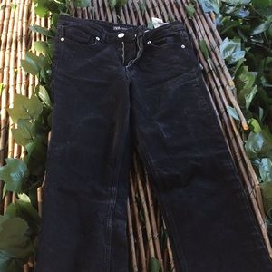 Zara Denim stonewashed Black Jeans Size 4